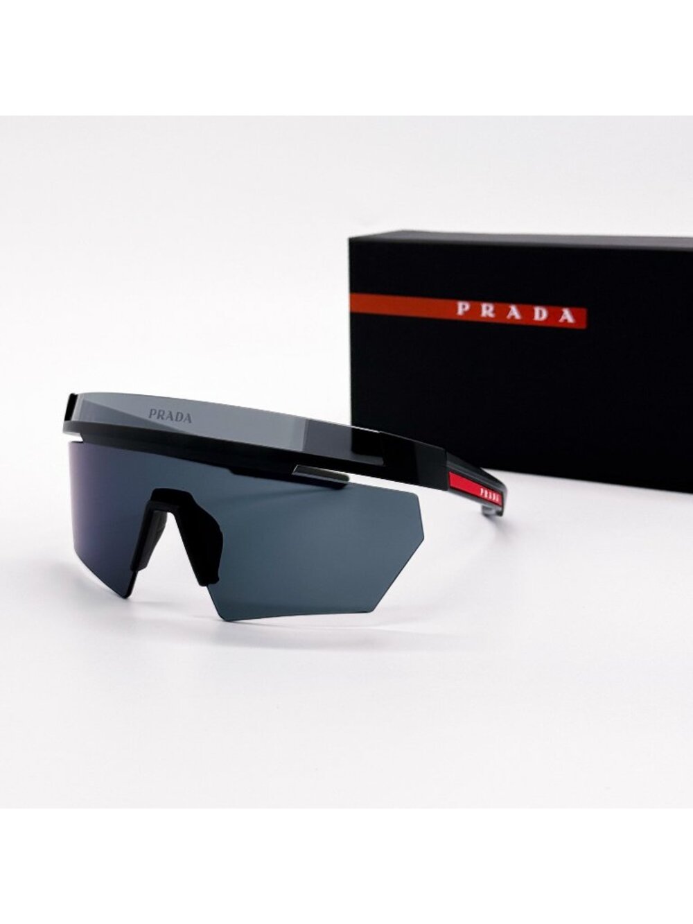 NEW PRADA SUNGLASSES PS01YS 1BO03U BLACK MEN EYEWEAR PS 01YS 1BO03U, SPS 01Y